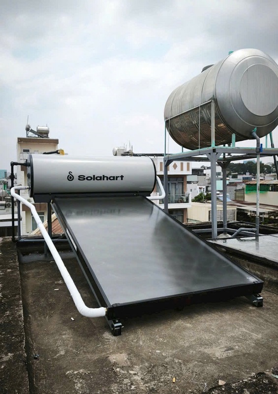 Máy nước nóng năng lượng mặt trời dạng tấm phẳng Máy nước nóng năng lượng mặt trời dạng tấm phẳng