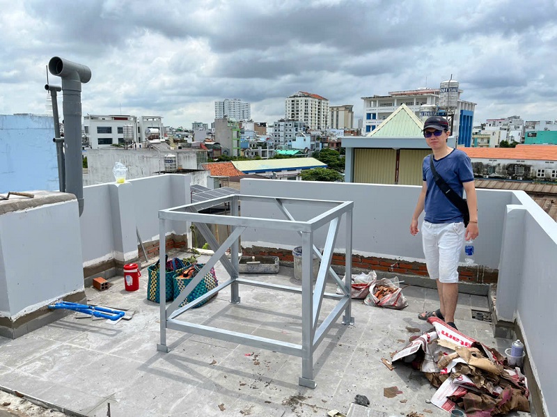 Hàn chân Kẽm V5 dày 3mm, Cao 1 Mét, chuẩn lắp NLMT Hàn chân Kẽm V5 dày 3mm, Cao 1 Mét, chuẩn lắp NLMT