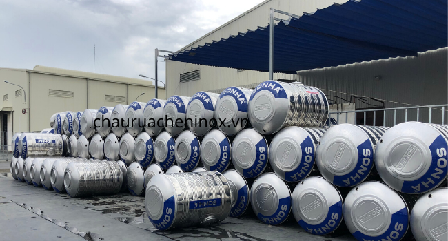 Bồn nước inox sơn hà đứng và ngang Bồn nước inox sơn hà đứng và ngang