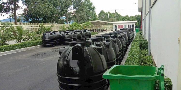 Bồn tự hoại Sơn Hà Đứng - Phù hợp Công trình Diện tích nhỏ Bồn tự hoại Sơn Hà Đứng - Phù hợp Công trình Diện tích nhỏ