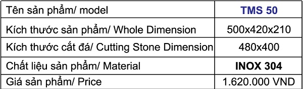 Chậu rửa inox Toàn Mỹ TMS50 Cao Cấp Chậu rửa inox Toàn Mỹ TMS50 Cao Cấp