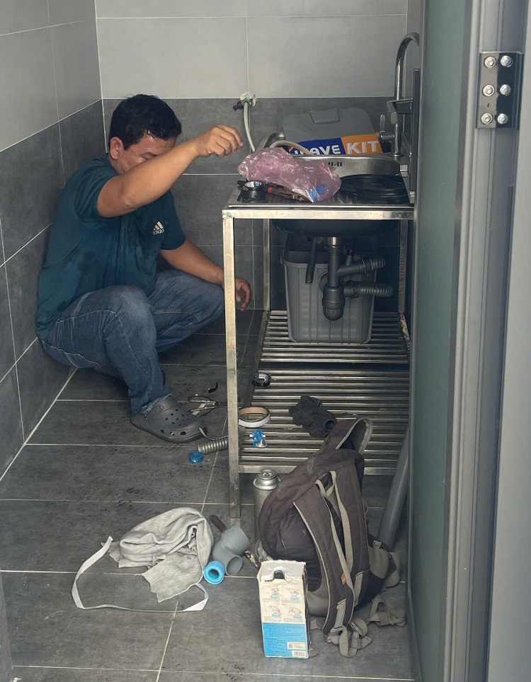 Lắp đặt Bể tách mỡ Thái Lan tại Chung cư Lắp đặt Bể tách mỡ Thái Lan tại Chung cư