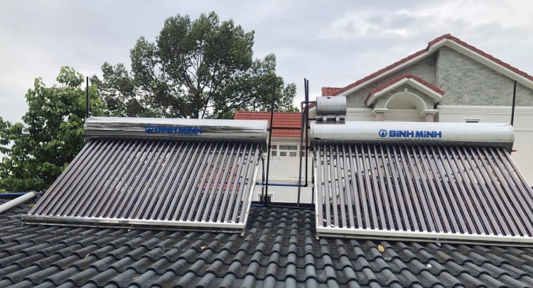 Máy năng lượng mặt trời Bình Minh 300L-28 ống f58 Máy năng lượng mặt trời Bình Minh 300L-28 ống f58