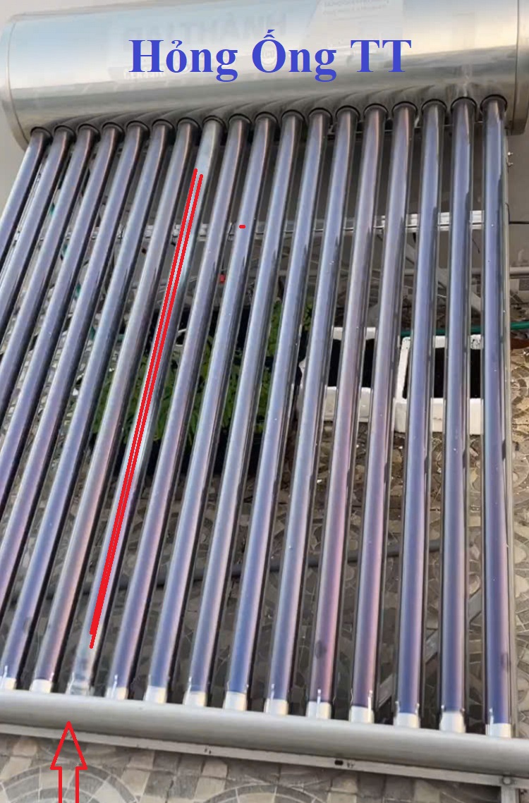 Bình bảo ôn và Ống thủy tinh bị hỏng Bình bảo ôn và Ống thủy tinh bị hỏng