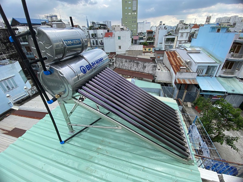 Bồn phụ Máy nước nóng mặt trời Bình Minh tại Bình Tân Bồn phụ Máy nước nóng mặt trời Bình Minh tại Bình Tân