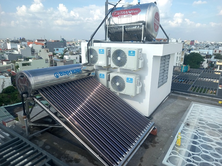 Hoàn thiện máy năng lượng mặt trời Bình Minh 180L tại Quận Bình Tân Hoàn thiện máy năng lượng mặt trời Bình Minh 180L tại Quận Bình Tân