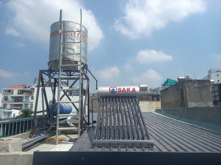 Năng lượng mặt trời Osaka 130L Năng lượng mặt trời Osaka 130L