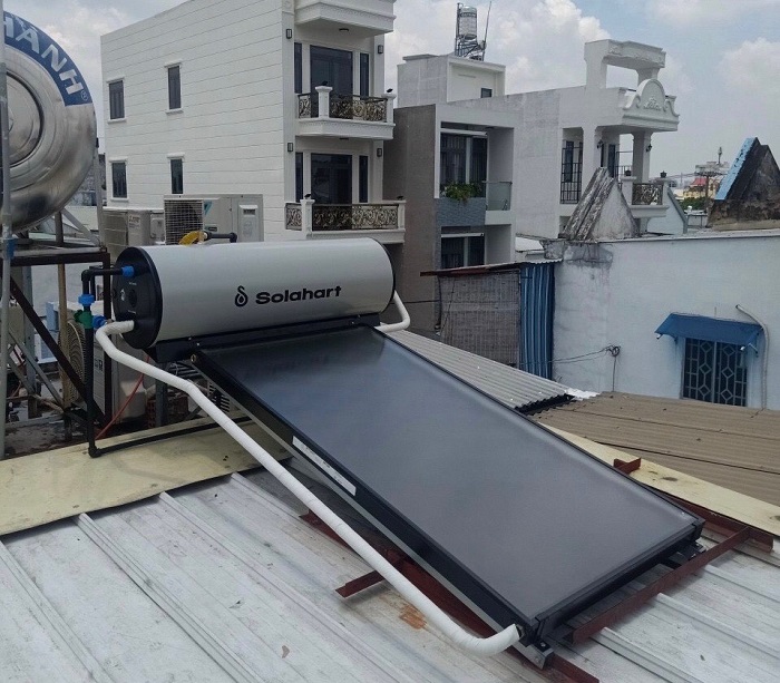 Máy nước nóng mặt trời Solahart - Tấm phẳng chịu áp từ Solahart Australia Máy nước nóng mặt trời Solahart - Tấm phẳng chịu áp từ Solahart Australia