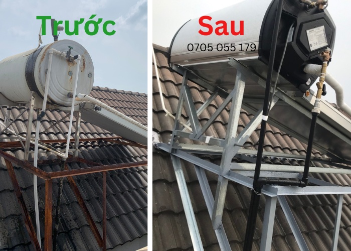 Máy nước nóng mặt trời Solahart Máy nước nóng mặt trời Solahart