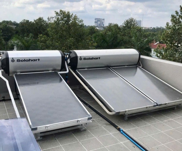 Máy nước nóng Solahart tích hợp bộ đốt điện trở Máy nước nóng Solahart tích hợp bộ đốt điện trở