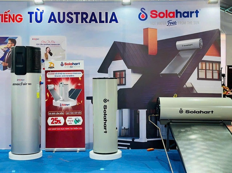 Solahart Việt Nam tại Hội chợ VietBuild Solahart Việt Nam tại Hội chợ VietBuild
