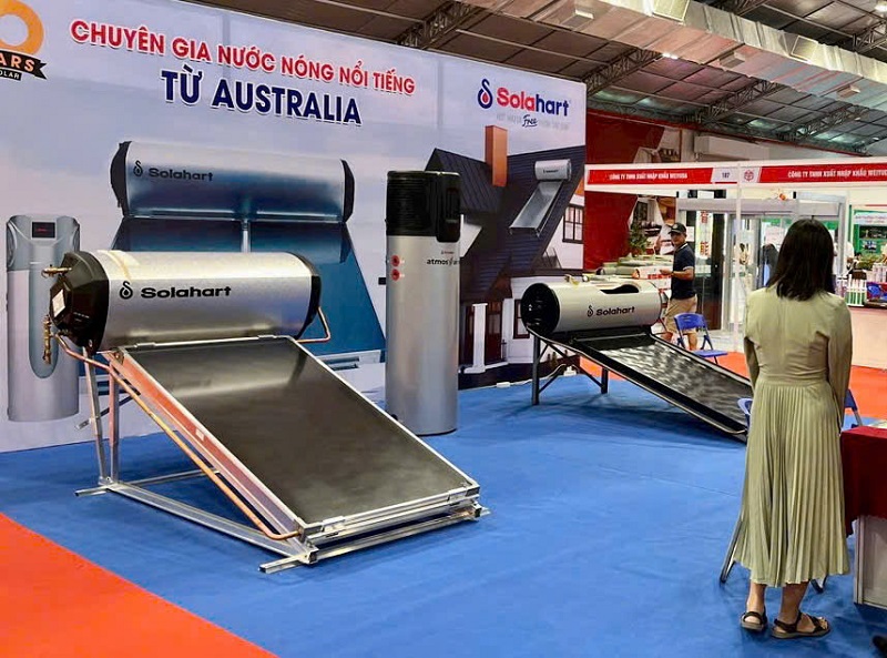 Solahart Việt Nam tại hội chợ VietBuild Solahart Việt Nam tại hội chợ VietBuild