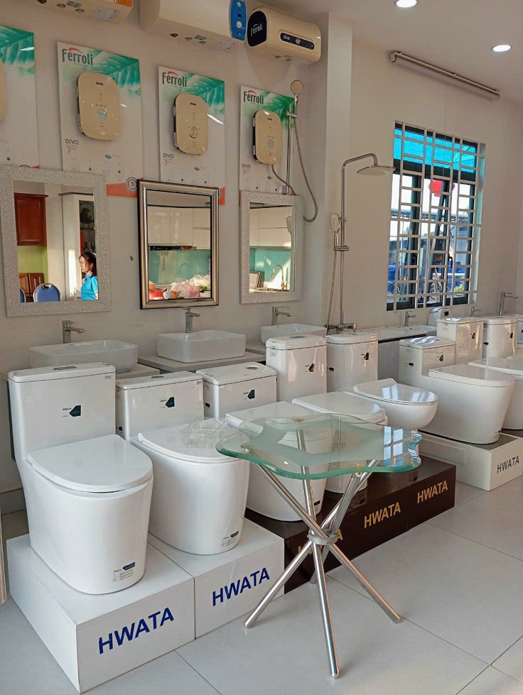 Showroom Thiết bị vệ sinh Hwata Showroom Thiết bị vệ sinh Hwata