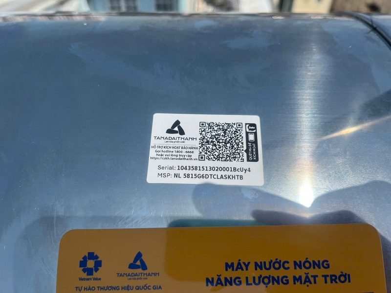 Tem Bảo hành QR Tân Á Đại Thành Tem Bảo hành QR Tân Á Đại Thành