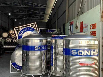 Top 4 hãng bồn nước inox 1000l đáng mua Đại Thành Sơn Hà Toàn Mỹ Hwata