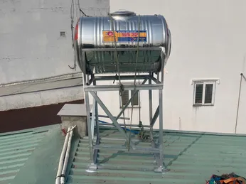 Hàn chân Bồn nước inox trên mái tôn: an toàn chuyên nghiệp tại Quận 12