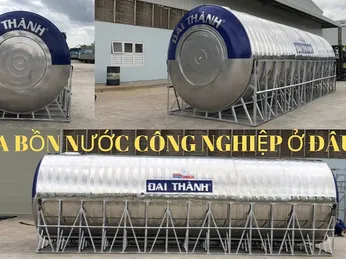 Các loại Bồn nước công nghiệp phù hợp với Doanh nghiệp hiện nay