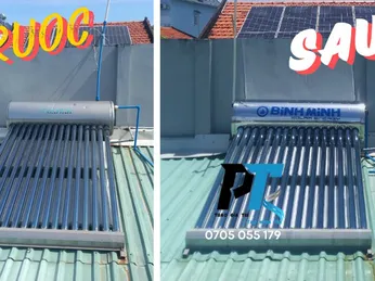 Bình bảo ôn máy nước mặt trời: Mua Máy NLMT mới hay thay thế?