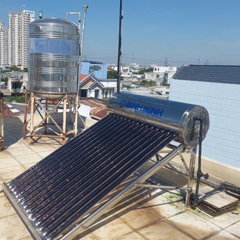 Máy nước nóng năng lượng mặt trời Bình Minh 320L