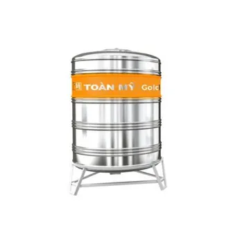 Bồn inox Toàn Mỹ Gold 500l đứng