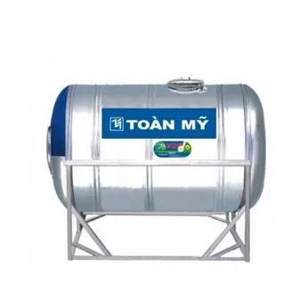 Bồn nước inox Toàn Mỹ 500l ngang