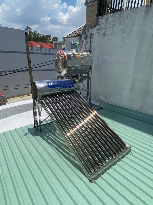 Trọn bộ Máy nước nóng mặt trời Bình Minh Trọn bộ Máy nước nóng mặt trời Bình Minh