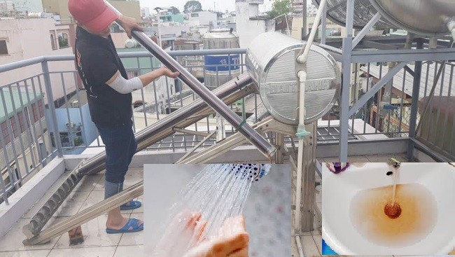 vệ sinh máy nước nóng năng lượng mặt trời vệ sinh máy nước nóng năng lượng mặt trời