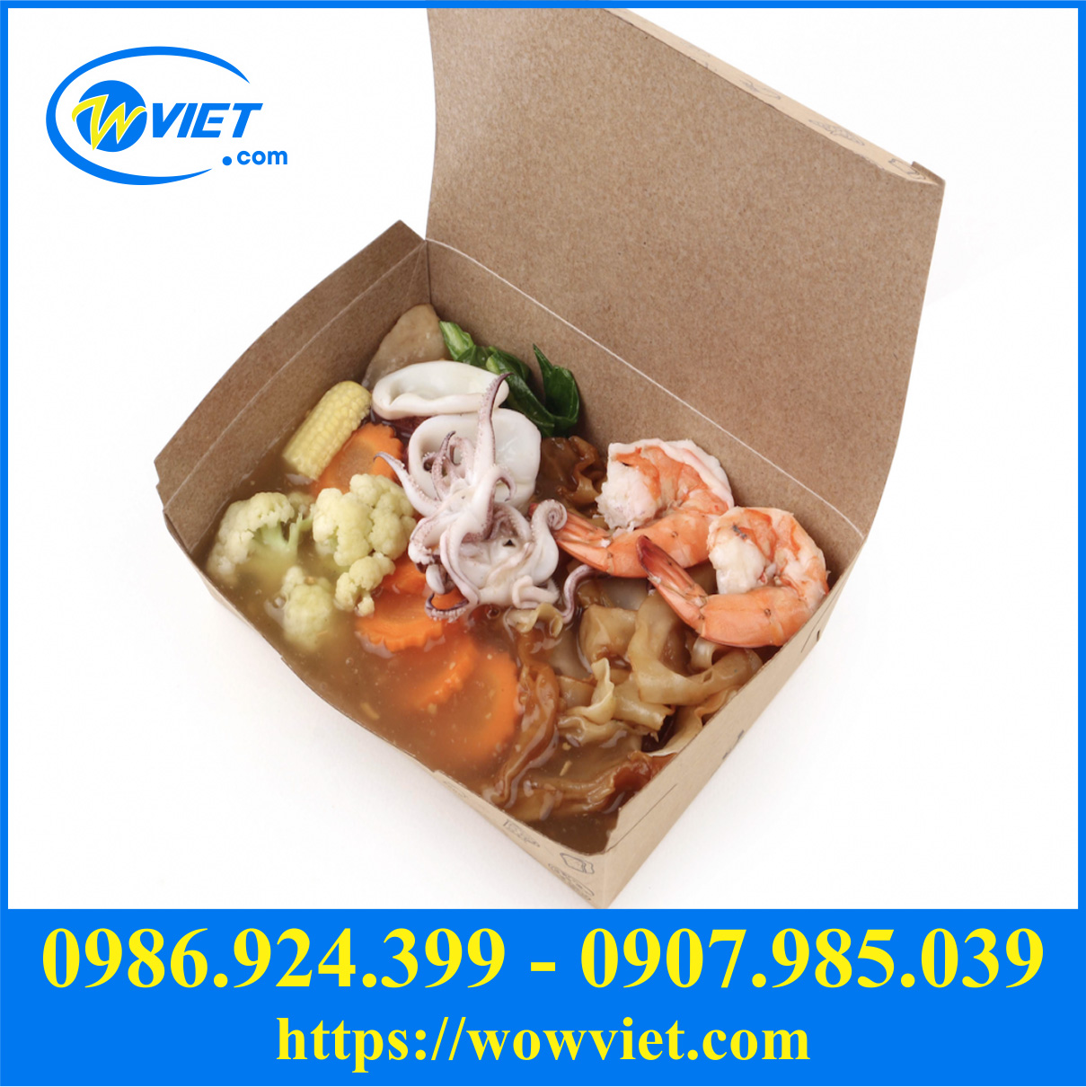 hop giay dung thuc an nuoc