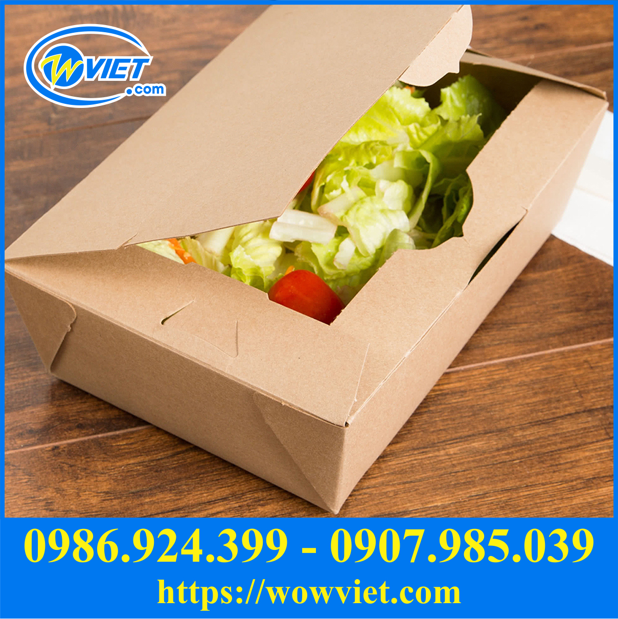 hop giay dung thuc an gia re