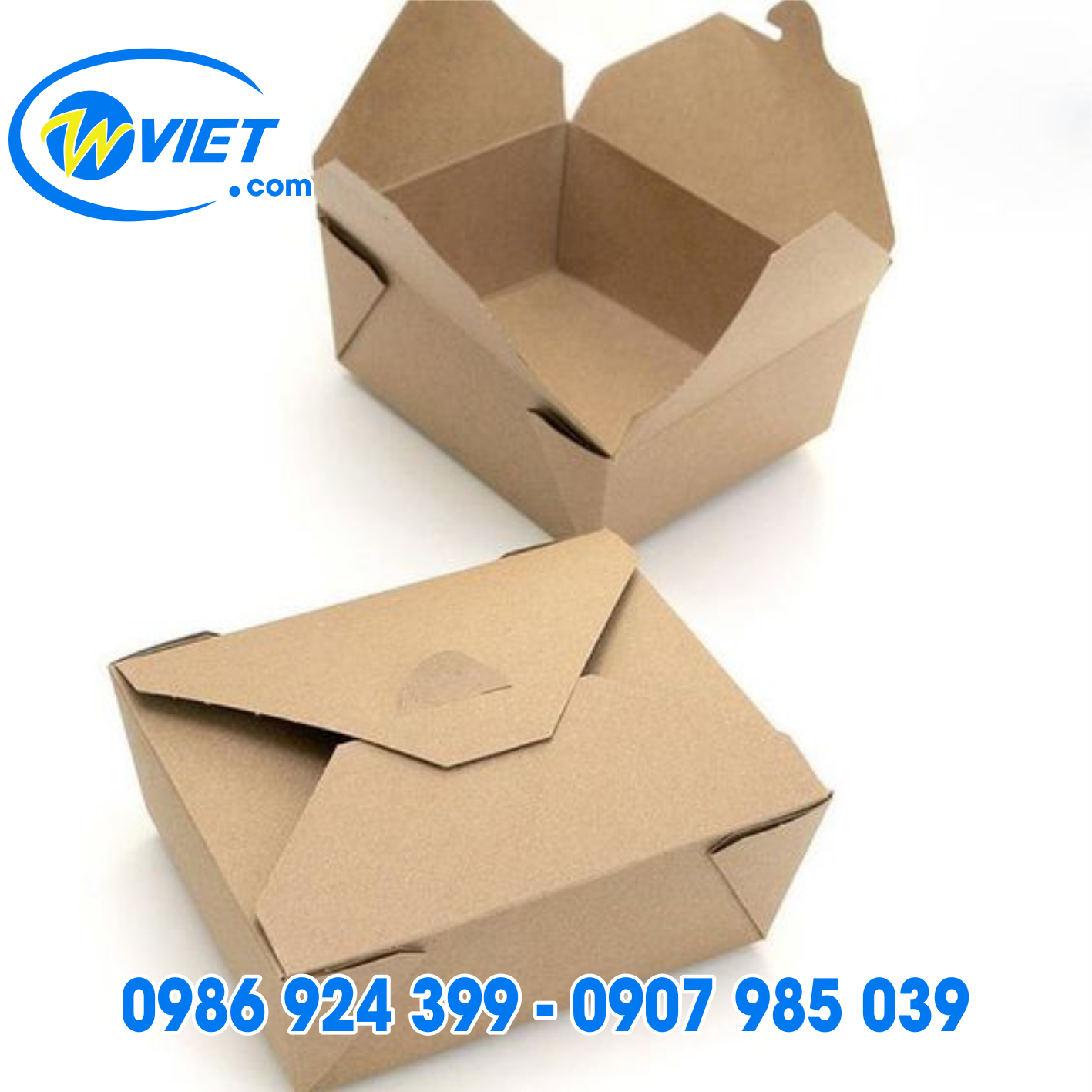 hop giay kraft dung thuc an hcm