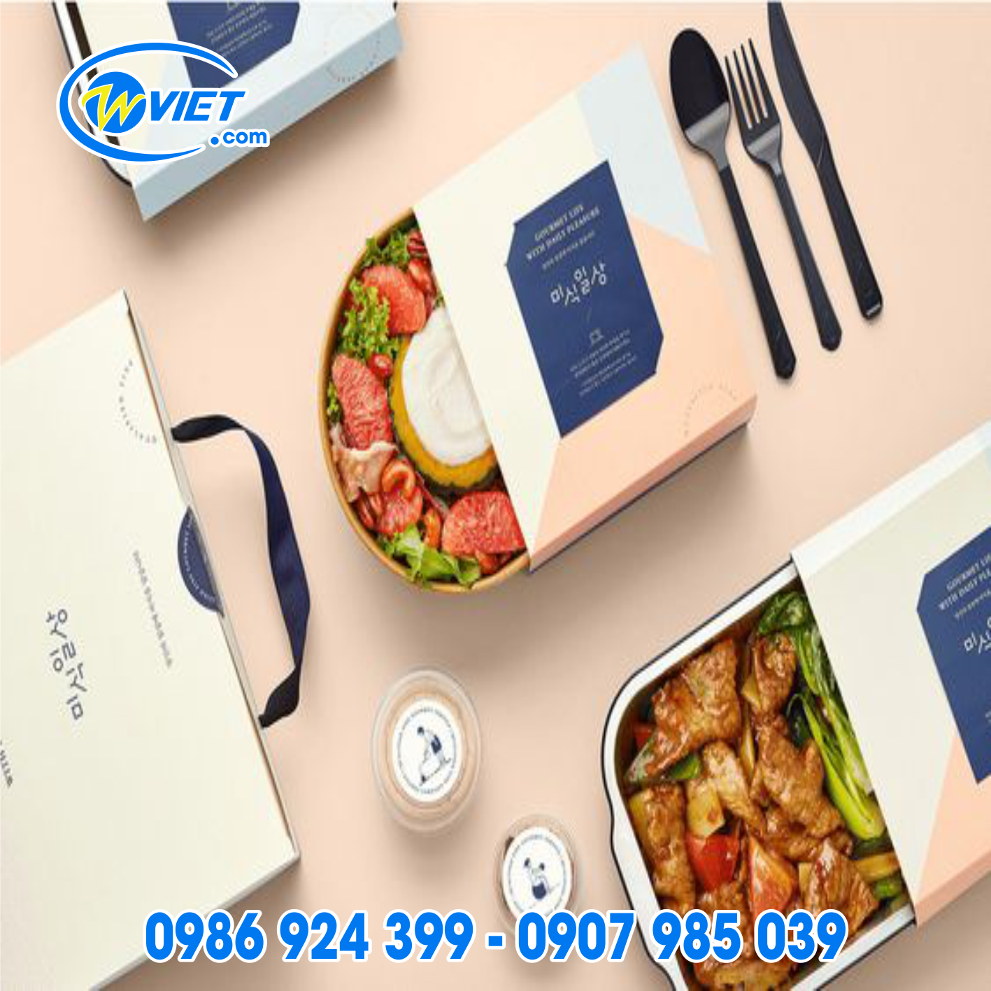 nhan in hop giay dung thuc an