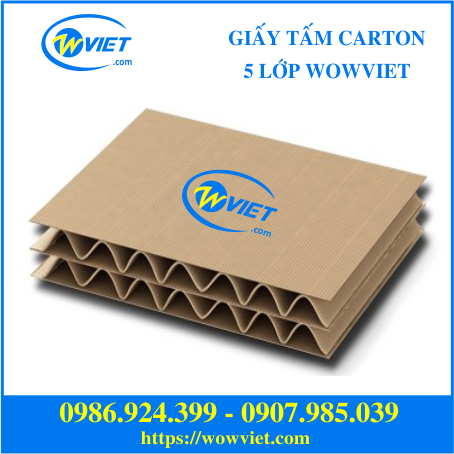 giấy tấm carton 5 lớp wowviet giấy tấm carton 5 lớp wowviet