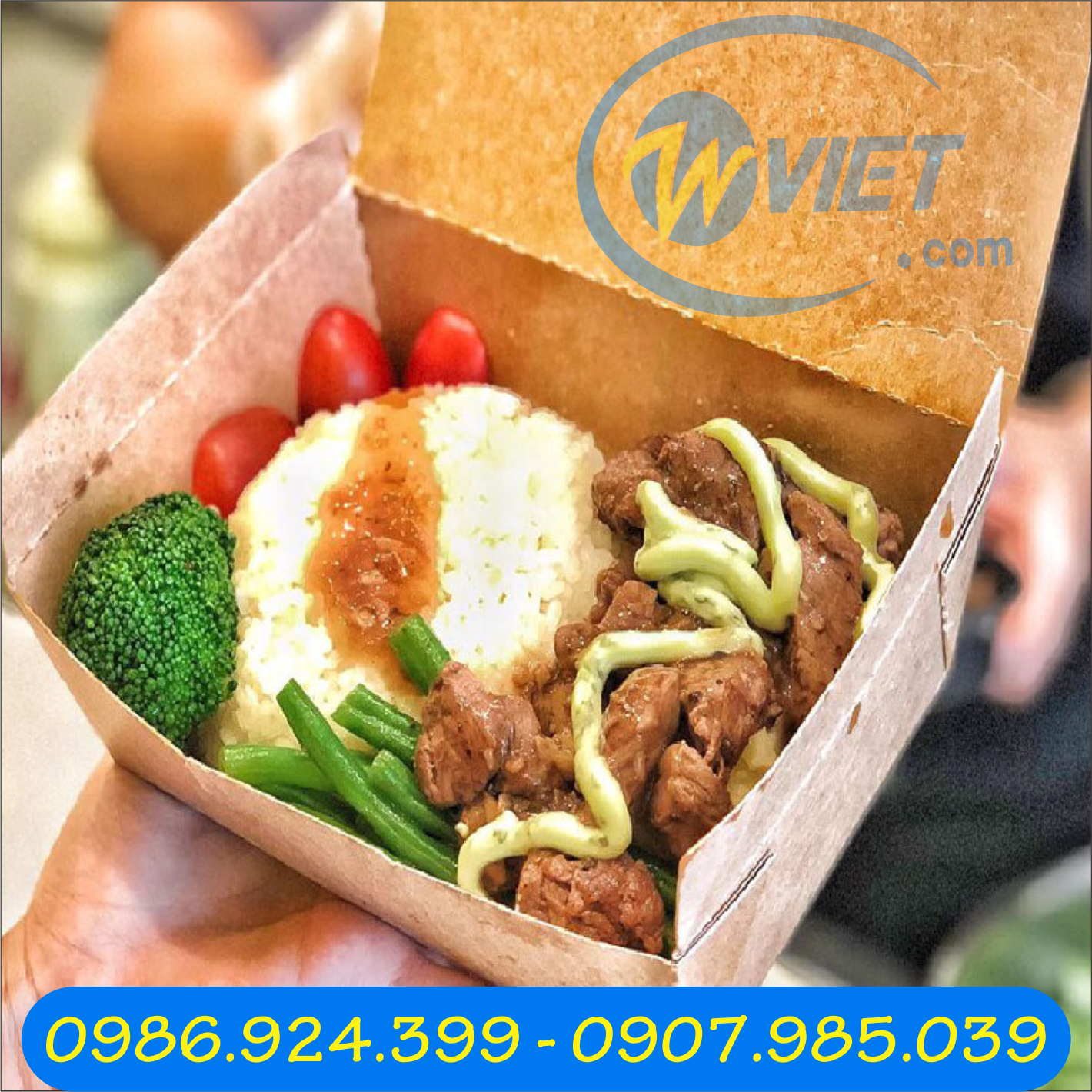 hop giay dung com mang ve