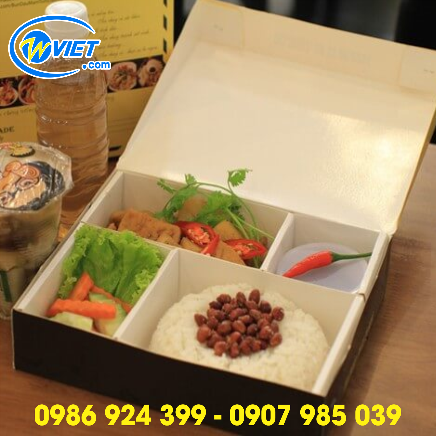 hop giay dung com nhieu ngan