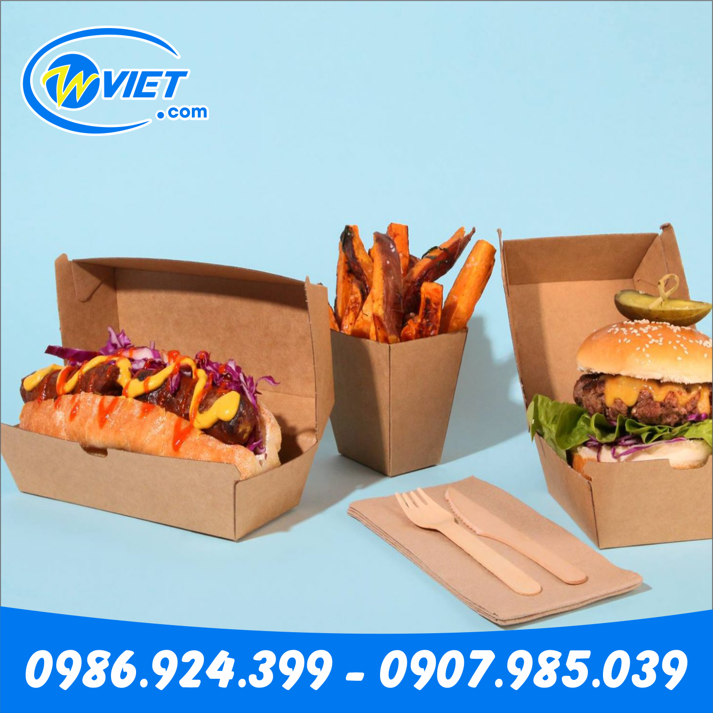 hop giay dung thuc an nhanh tphcm