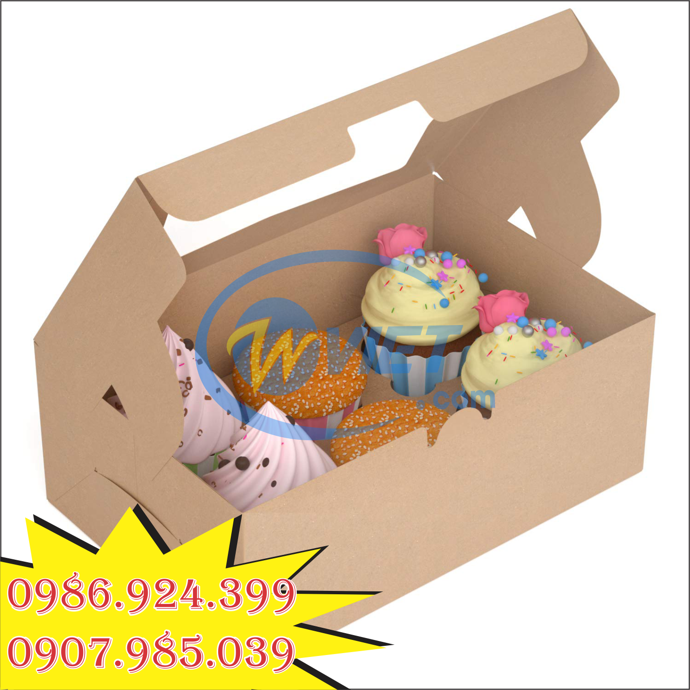 hop giay kraft dung thuc an tphcm