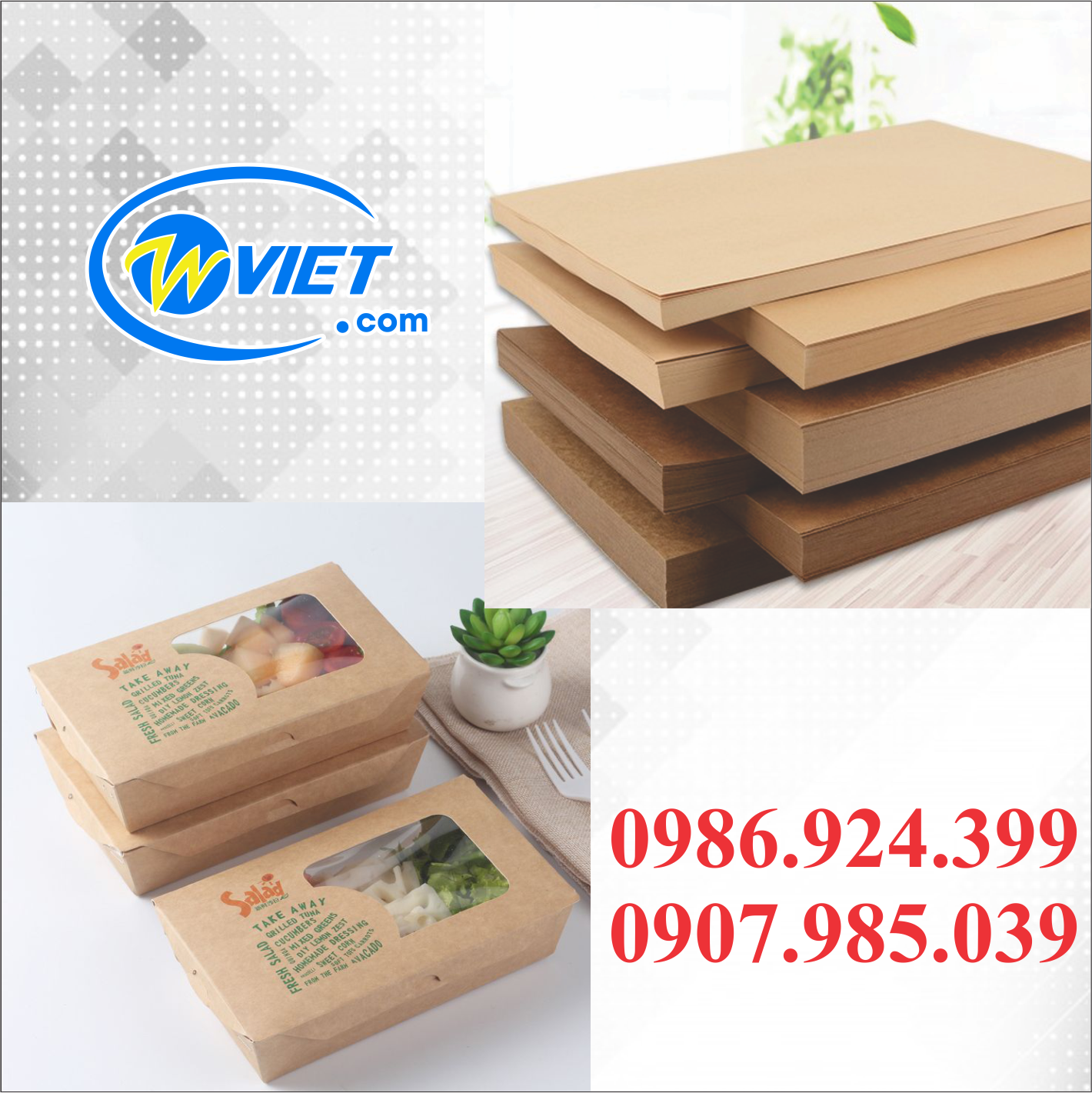 hop giay kraft dung thuc an