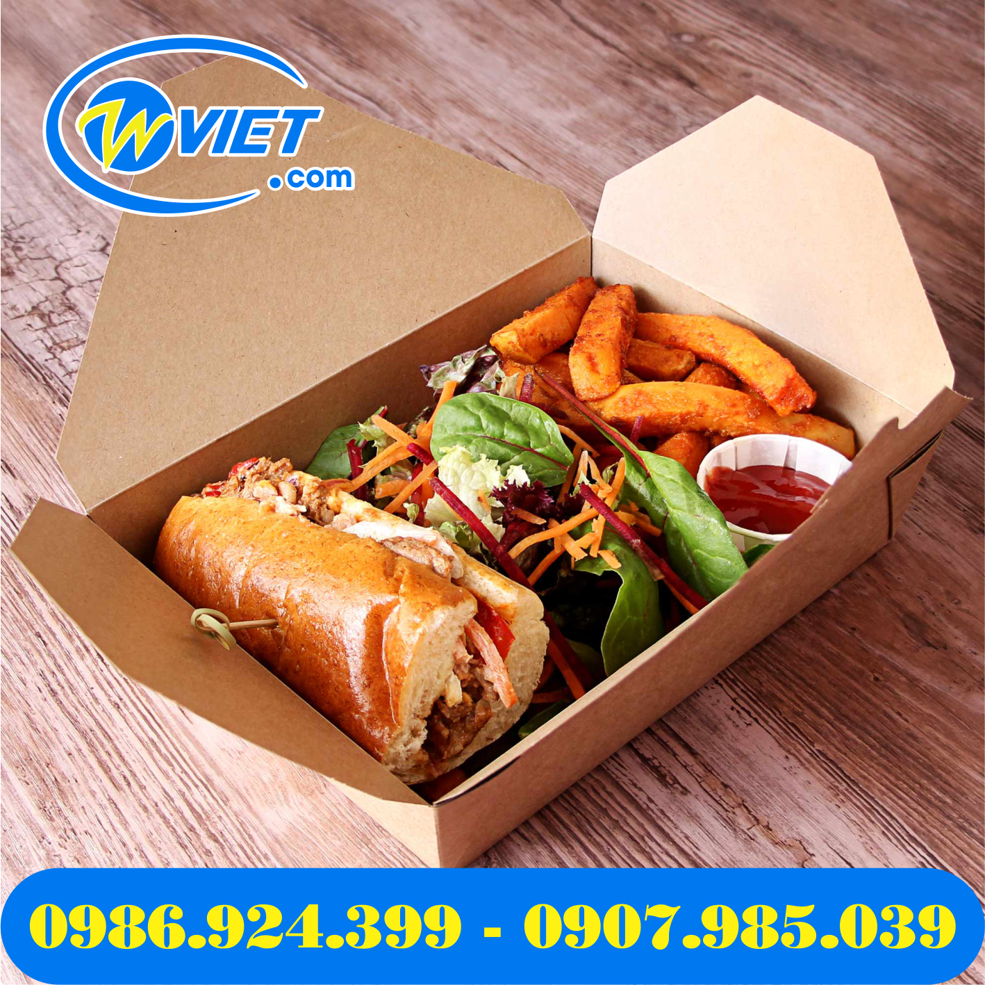 lam hop giay dung do an