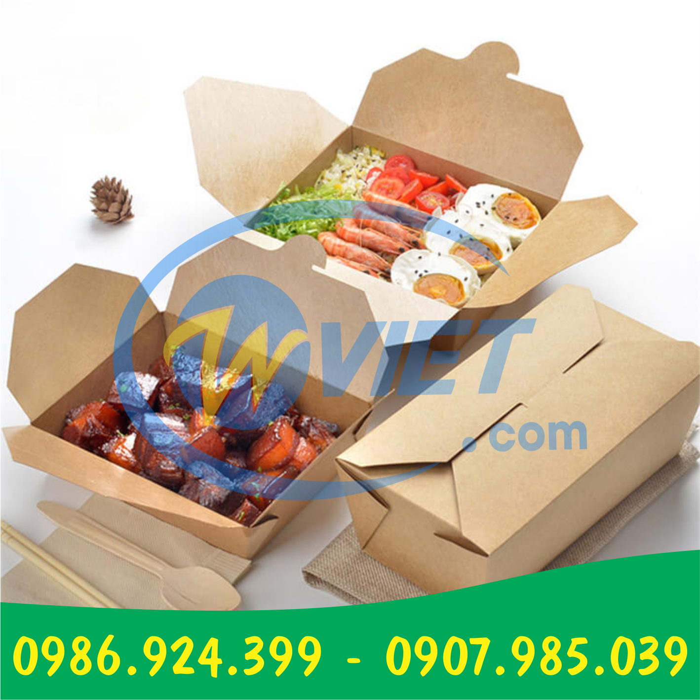 mau hop giay dung thuc an