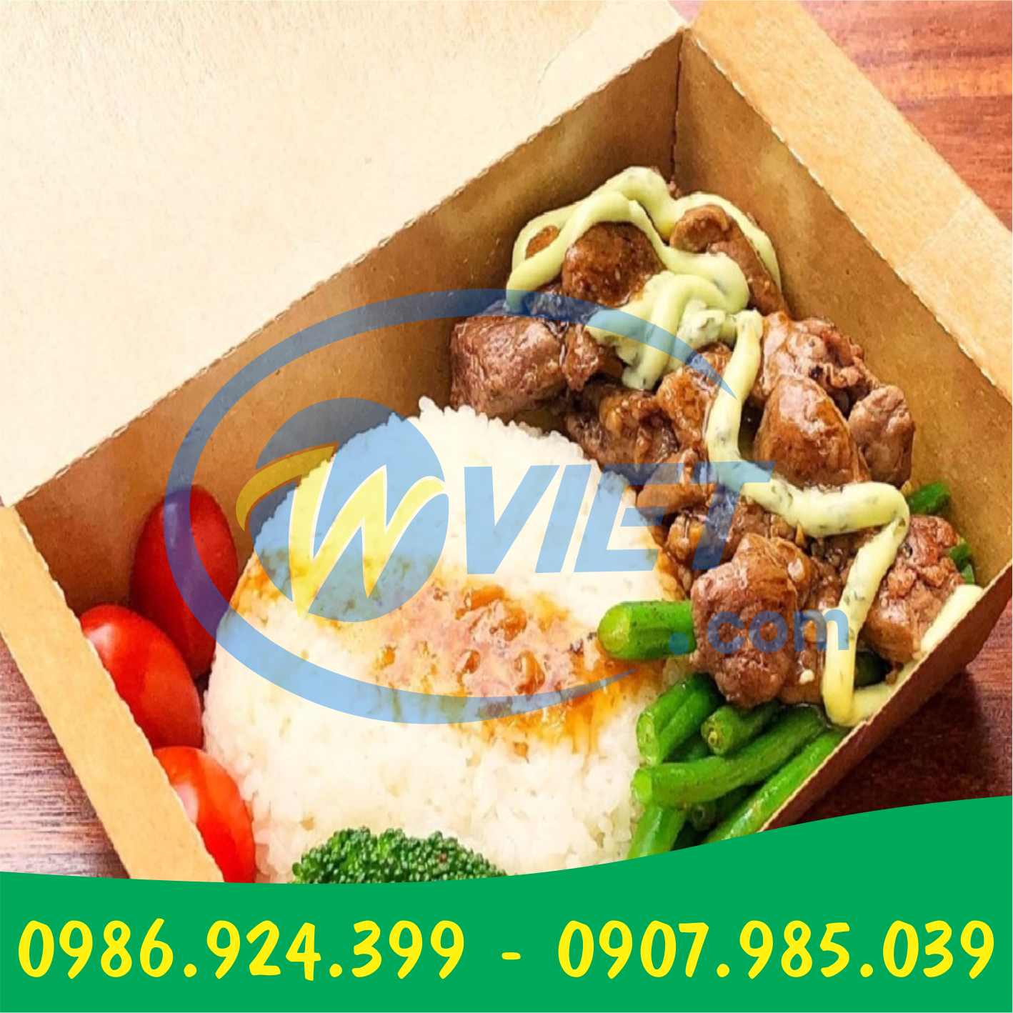 mau hop giay dung thuc an