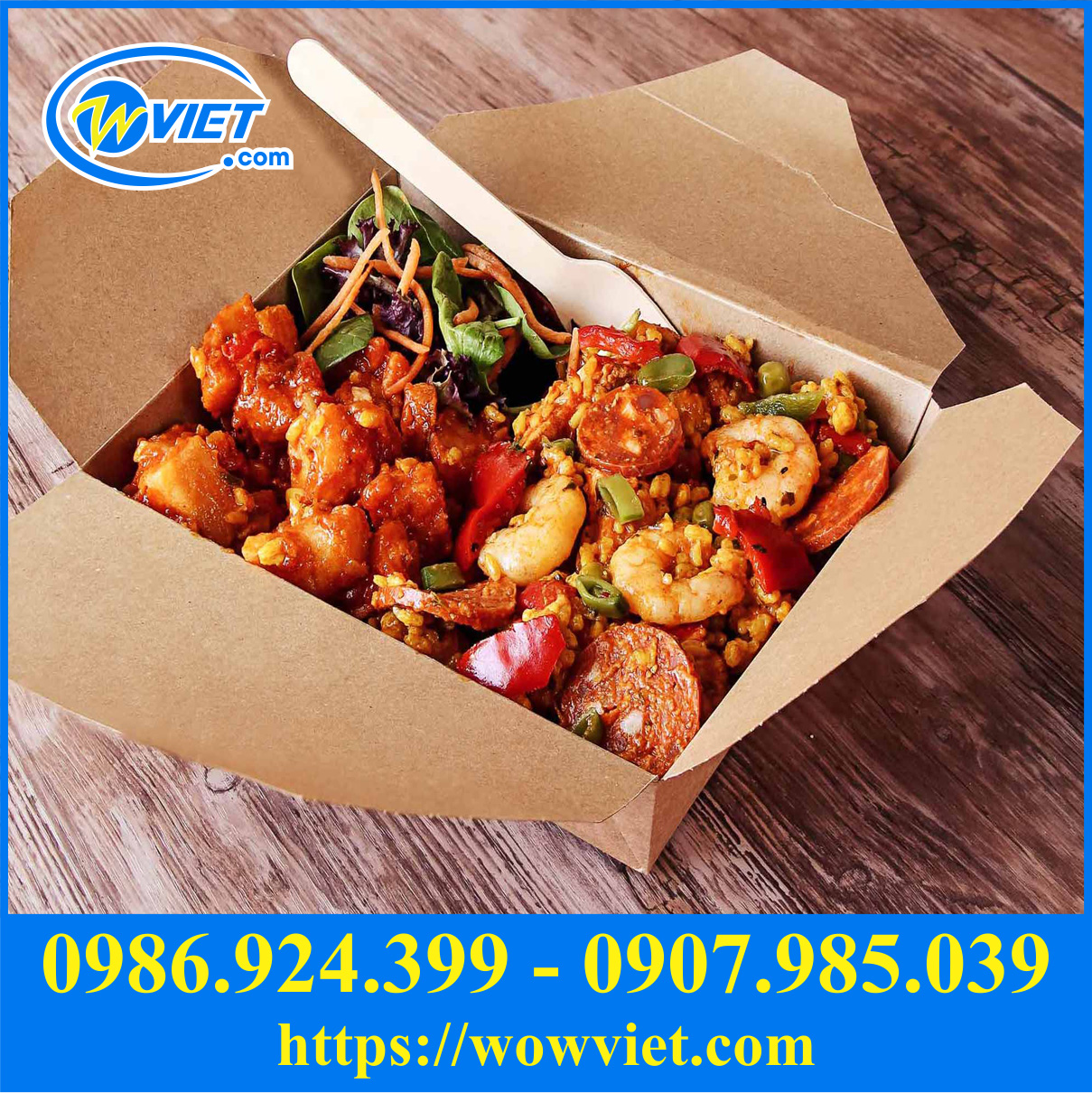 mua hop giay dung thuc an