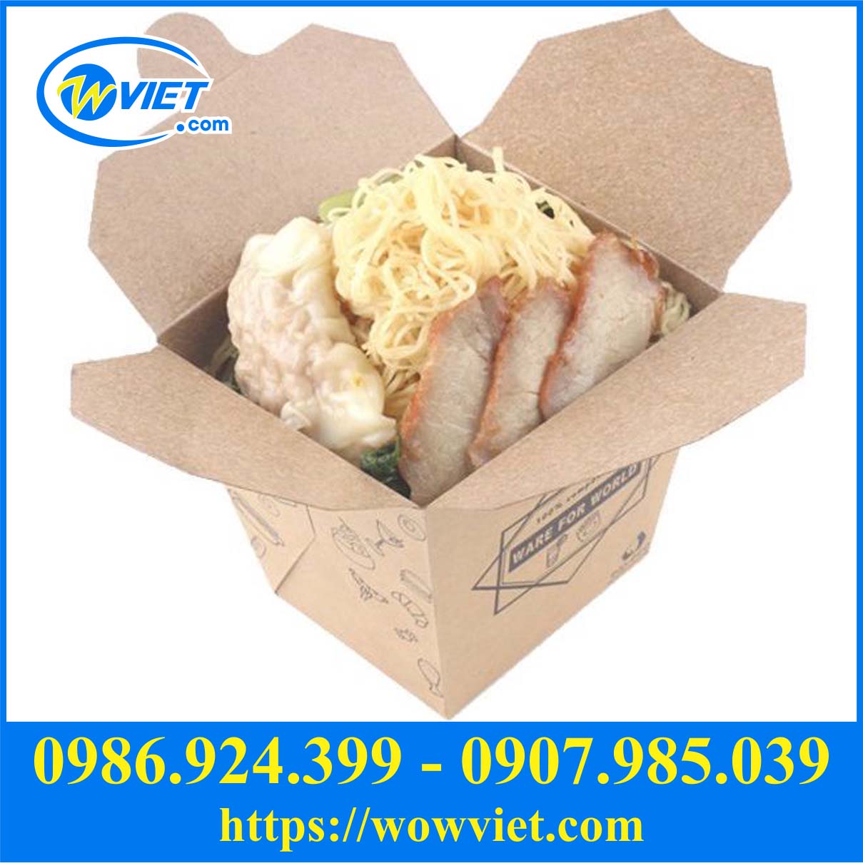 gia hop giay dung thuc an