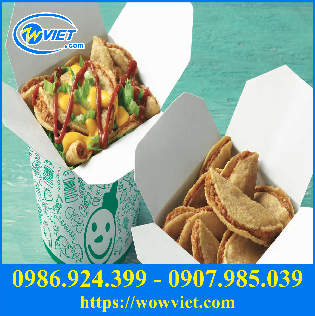 hop giay dung thuc an 1 lan