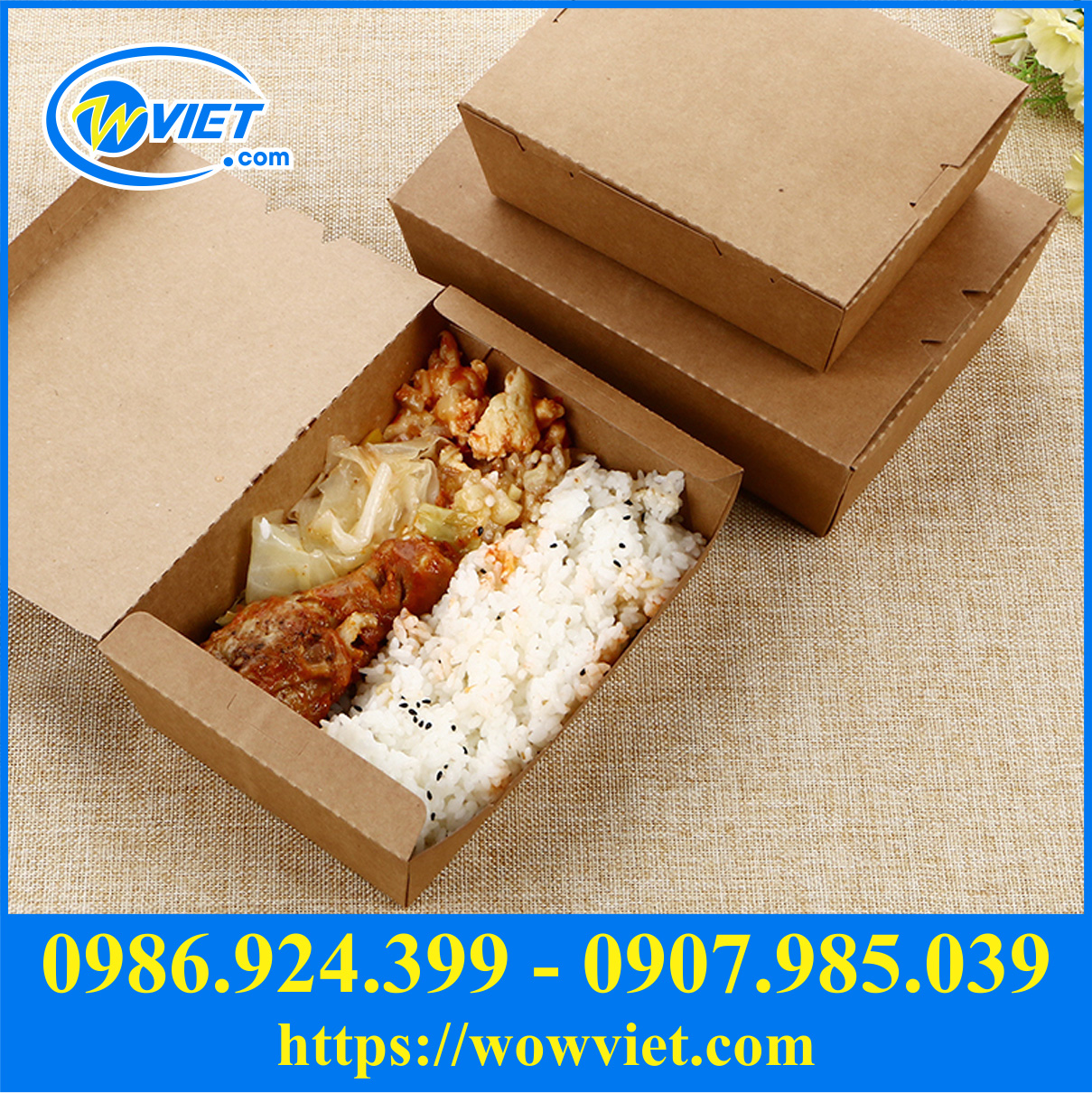 hop giay dung thuc an tphcm