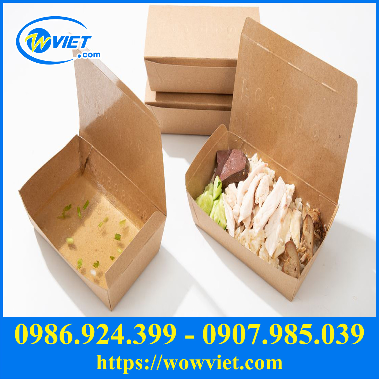 hop giay dung thuc an