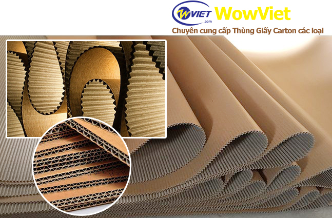 Sóng giấy Carton WowViet Sóng giấy Carton WowViet