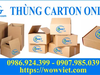 THÙNG CARTON ONLINE HỖ TRỢ GIAO HÀNG TỐT NHẤT