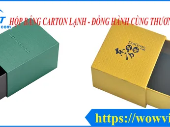 HỘP BẰNG CARTON LẠNH – ĐỒNG HÀNH CÙNG TIẾN TRÌNH ĐỊNH VỊ THƯƠNG HIỆU