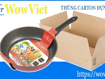 BAO BÌ GIẤY THÙNG CARTON ĐỰNG CHẢO