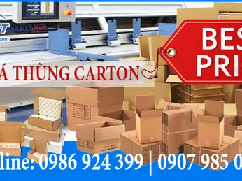 Báo giá thùng carton 3 lớp